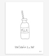 BACK TO SCHOOL - Affiche enfant - Don't grow up